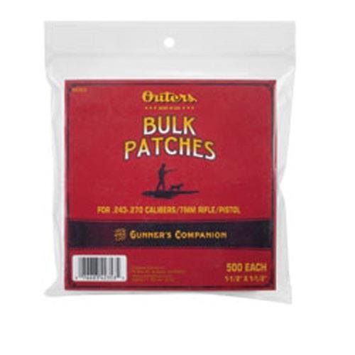 Outers .30-.45 Caliber Synthetic Patches, 300 Count