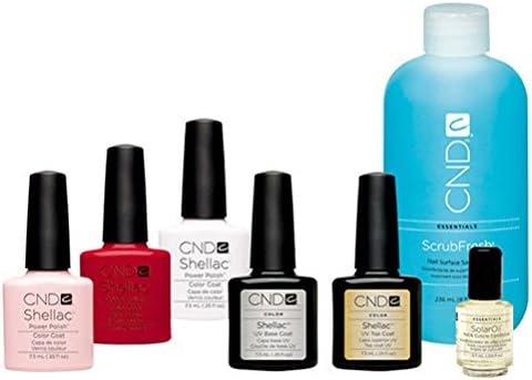 Amazon シェラック トライアルキット Cnd シーエヌディー ジェルネイル 通販