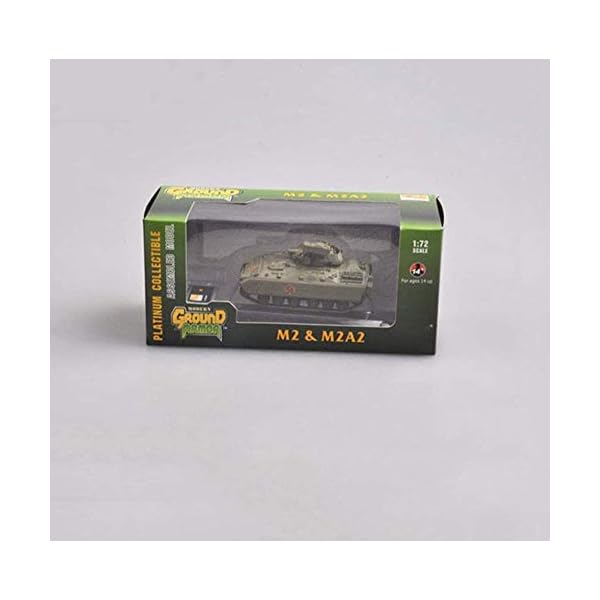 CMO Panzer Modelle Plastik 1/72, M2 Bradley Ketteninfanterie-Kampffahrzeug Panzer der US-Armee, Druckguss Militär Tank… – Bild 6