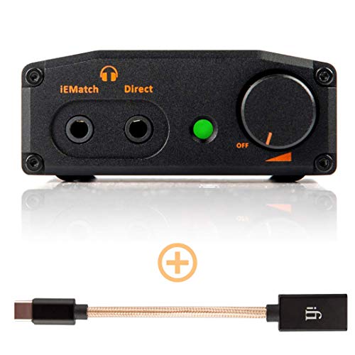 iFi Nano iDSD Black Label Portable USB DAC and Headphone Amplifier with MQA and DSD. Use with Smartphones/Digital Audio Players/Tablets/Laptops (Includes iFi Audio OTG Cable USB C)