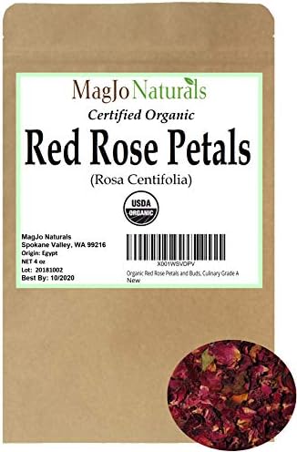 Organic Red Rose Petals | Culinary Grade A