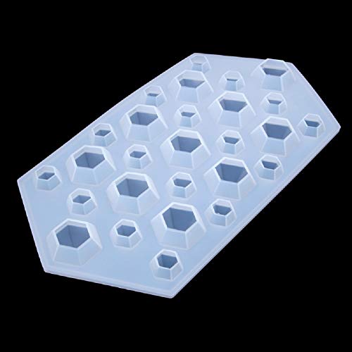 Resin Mold Silicone Jewelry Tools Ice Cube Tray Mould Clear Mold Silicone DIY Maker Freeze Handmade Jewelry Making Tools epoxy Resin molds ferrament