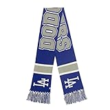 MLB Los Angeles Dodgers '47 Breakaway Scarf with Tassels, One Size Fits Most, Royal