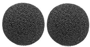 Stony Edge Tie Clip with Foam Windscreen for Lavalier, Lapel & iPhone Microphones, Pair