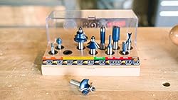 BOSCH RBS010 10-Piece 1/2 in. and 1/4 in. Shank