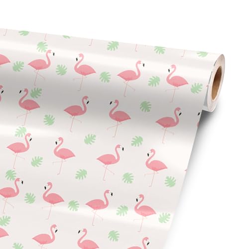 Flamingo Flock 96 Inch x 52 Inch Vinyl Wrap Sheet for Large or Custom Items | 3…