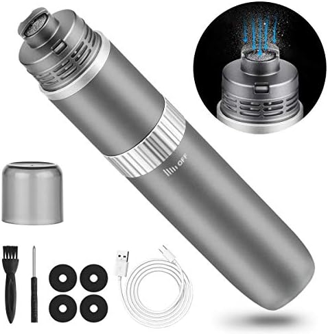 Beuras Dog Nail Grinder and Trimmer kit – Safe & Humane Stepless Speed Electric with Dust Suction Device Rechargeable & Painless Paws, Dog Claw Care Grooming & Smoothing for Most Dogs Cats Pets