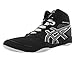 ASICS Men's Snapdown Wrestling Shoe, Black/Silver, 10 M US