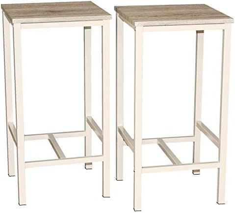 YELLOO Mod. BRASIL Set of 2 Bar Stools Furniture Kitchen Design Chair Living