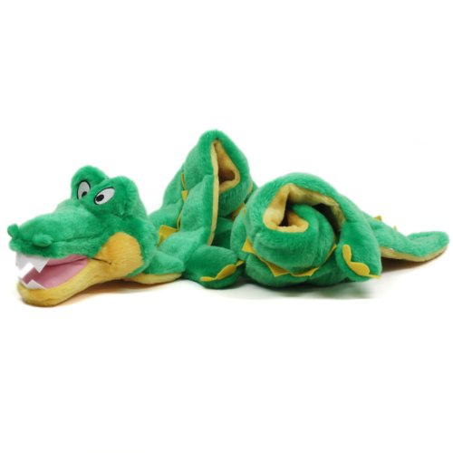 Squeaker Matz Ginormous Dog Squeaky Toy Large Toy for Dogs by Outward Hound, 32 Squeaker, Gator