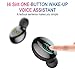 Wireless Earbuds, Wireless Headphones Bluetooth 5.0, in-Ear Bluetooth Earbuds W/Mic, Hi-Fi Stereo Sound, Charging Case, Noise Cancelling Mini TWS Earbuds, Sweatproof for iPhone & Android Gym Sport