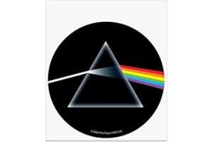GRAPHICS & MORE Pink Floyd Dark Side Automotive Car Window Locker Circle Bumper Sticker