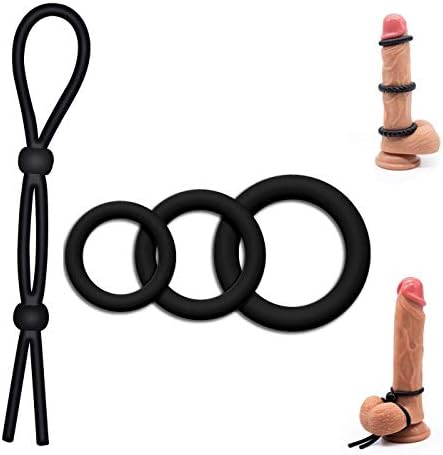 4PCS Silicone Exercise Bands Time Tie Lock Flexible Adjust Ring-9