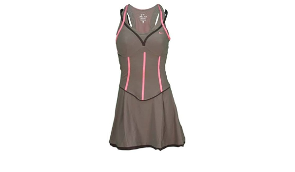 NIKE Maria Sharapova 389832 Vestido de Tenis de – 287, Mujer, Color -  Brown/Pink, tamaño Large : Amazon.es: Ropa