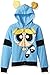 Powerpuff Girls Girls' Big Bubbles Cosplay Hoodie, Blue, XL14/16