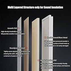 Mobile Soundproof Office Pod, Movable Office Sound
