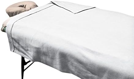 Angel Feathers W67929W Table Blanket, White