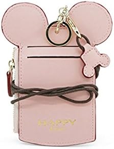 Cute Leather Lanyard Card Badge Holder Neck Pouch Bags For Kids Girls