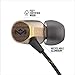 House of Marley Uplift 2: Wired Earphones with Microphone and Sustainable Materials (Brass)