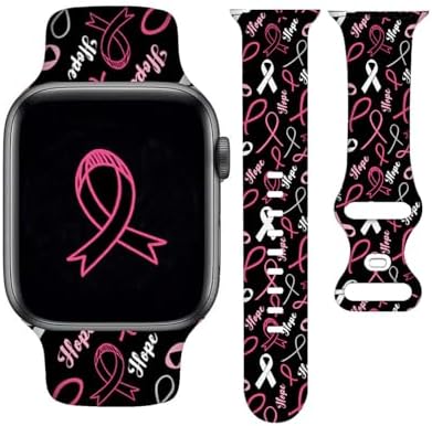 Amazon.com: Breast Cancer Awareness Smartwatch Bands Pink  display picture 1