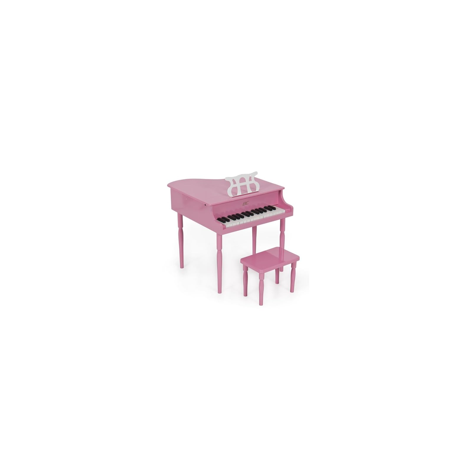 Best Choice Products Kids Classic Wood 30Key Mini Baby Grand Piano