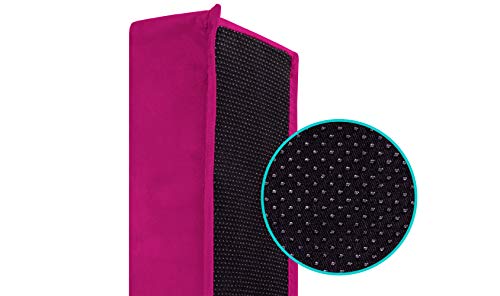 5 ft Sectional Balance Beam - Extra Firm Sectional Gymnastics Beam - Practice Gymnastics Equipment for Home - The Safe Balance Beam for Kids (Pink)
