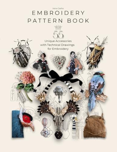 Embroidery Pattern Book: 55 Embroidery Projects for Inspiration