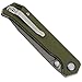 KIZER Knives Pocket Knife with Green Clip G10 Handles Material EDC Folding Knife, Begleiter V4458A2