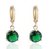 Crystal 18k Gold Plated Earrings Stud Women Dangle earrings for girlsGs0461 (GS0461-3)