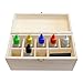 GOLD TEST ACID 10K 14K 18K 22K SILVER PLATINUM TESTING KIT + Stone + Wooden Box