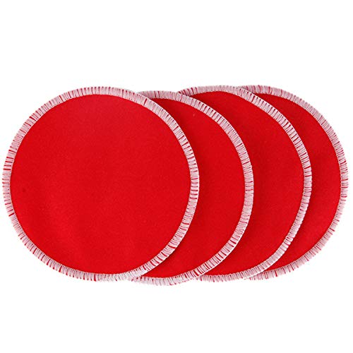 16(Pack) Reusable Bamboo Breast Pad Nursing Pads for Mum Washable Waterproof Pregnant 4.7 inch,Bamboo Fabric Material Inner/Reusable Nursing Pads