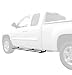 MaxMate Custom Fit 99-13 Silverado/Sierra 1500/2500 LD Extended Cab (Excl SS model)/01-14 Silverado/Sierra 2500 HD/3500 LD&HD Extended Cab (Excl SS) 4 inch Oval Stainless Steel Side Step Nerf Bars