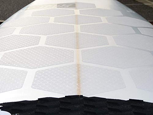 Santa Barbara Surfing SBS Hex Traction Kit - Clear Grip for Surf and Paddle Boards