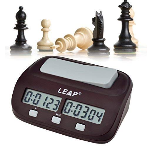 inkint Professional Digital Chess Clock Count Up Down Chess Timer with