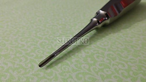 Premium French Steel Autoclavable Root tip Dental Elevator Gauge Del-81 Straight (JM BRAND)