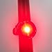 Waterproof Ultra Bright Bicycle Rear Tail Light Red Flashing Light Bicycle Safety Warning Rear Lamp with Aluminium Alloy ,Easy to Install