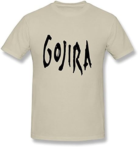 RILI Men's Gojira Band Logo T-shirt Size M Natural