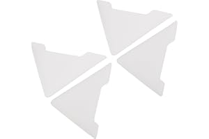 Hihaha Car Door Guard Protector/Exterior Door Edge Corner Guard for Car Vehicle RV Truck Pickup/Anti-scratch Collision PU / 1 Set White