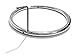 Eternity Style Slave Collar Day Collar Lockable Neck Restraint Bondage High Quality Stainless Steel Necklace - (14 inch / 35.6 cm, Silver Stainless Steel)