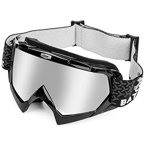 black atv goggles