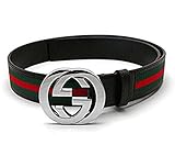 HG-products H-Style unisex Business Casual Belt [3.8CM] (GG Style, 125CM [Waist 37-39