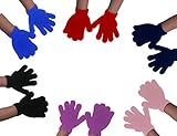 Winter Gloves - Warm Stretchy Knitted Comfortable Gloves - Girls & Boys Magic Glove By CoverYourHair