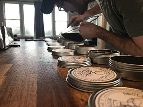 Boulder Balm: Dry Skin Salve for Active Hands & Body Hemp Oil Herb Infused Healing Balm Handcrafted for Rock Climbing (Mount Evans Mint Scent) 2oz Tin