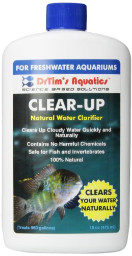 DrTim's Aquatics Clear Up Natural Water Clarifier, Freshwater 16 oz