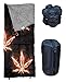 REVALCAMP Lightweight Sleeping Bag – Black Cannabis – Indoor & Outdoor use. Great for Kids, Teens & Adults. Ultra Light and Compact Bags are Perfect for Hiking, Backpacking, Camping & Travel.thumb 4