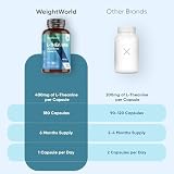WeightWorld L-Theanine 401mg 180 Caps Vitamin B6 Black Pepper 6 Months view 4