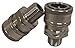 Ultimate Washer UW16-PW4FB0, Female Coupler, Stainless Steel, 2-Pack (3/8