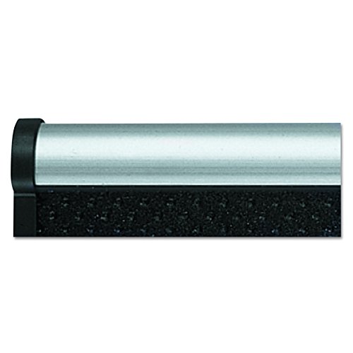 Quartet B347A Quartet Embossed Bulletin Board, Hi-Density Foam, 72x48, BLK, GY Aluminum Frame