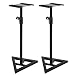 ZENY Pair of Studio Monitor Speaker Stands Height Adjustable Concert Band DJ Studio Floor Stands w/Stable Triangle Base, Black primary