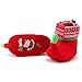 Itaar Baby Boots Toddler Infant Christmas Elf Crib Shoes Winter Snow Booties Soft Warm